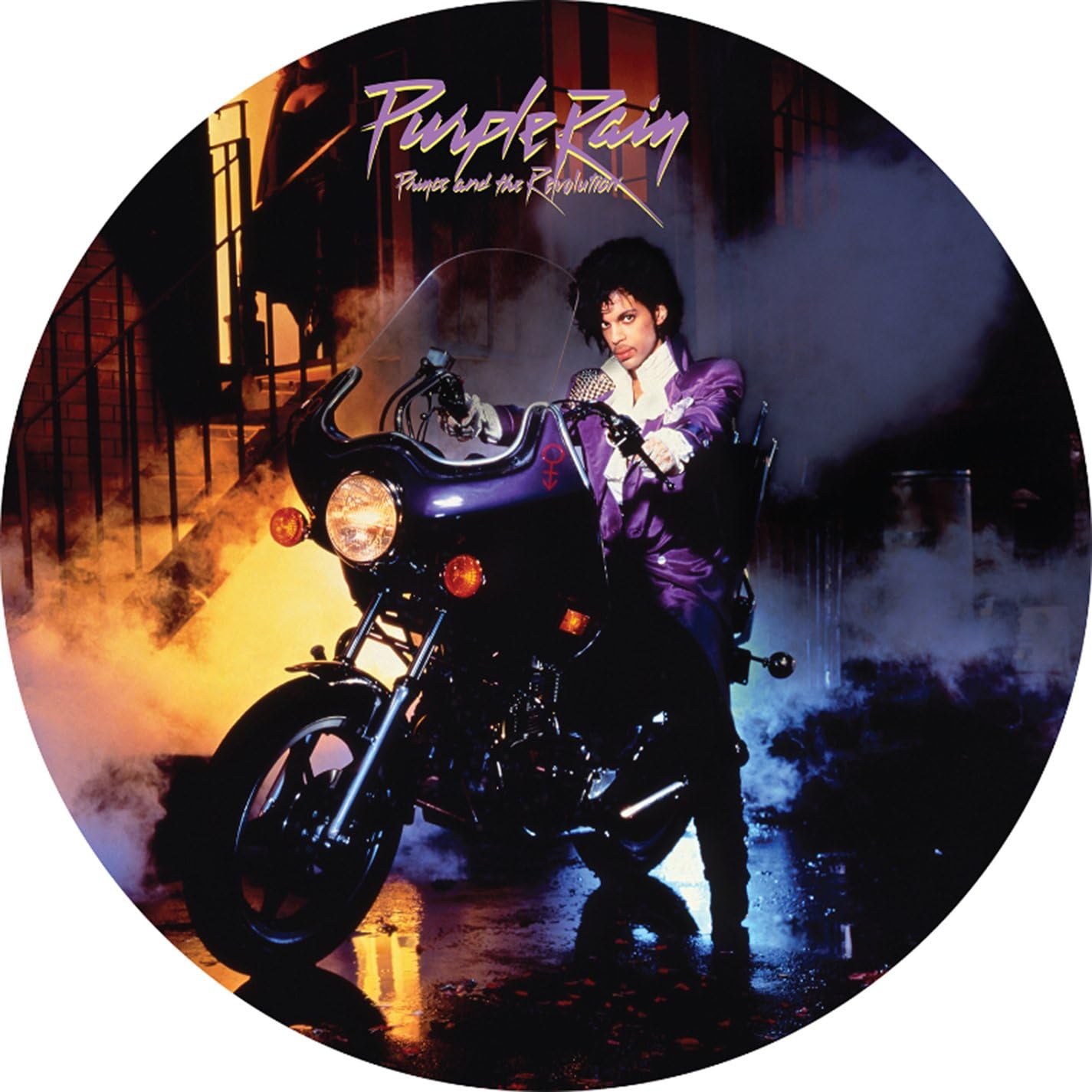 Prince And The Revolution. Purple Rain ( Limited Edition, Picture Disc, Reissue, Stereo )