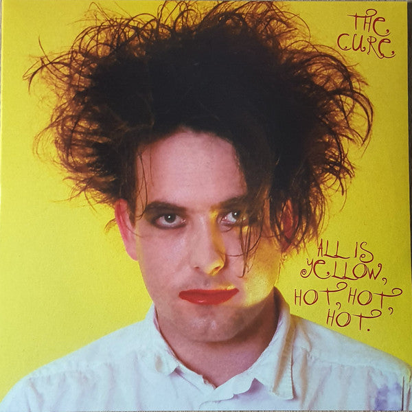 The Cure. All Is Yellow, Hot, Hot, Hot. ( Birmingham NEC 6 December 1987 ) Ltd Red Marble NM NM