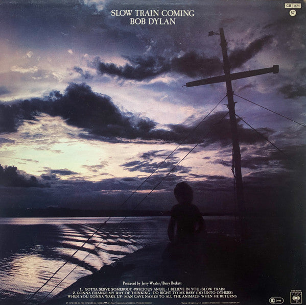 Bob Dylan - Slow Train Coming ( Ex German Library ) VG+VG - Ad-Astra Records