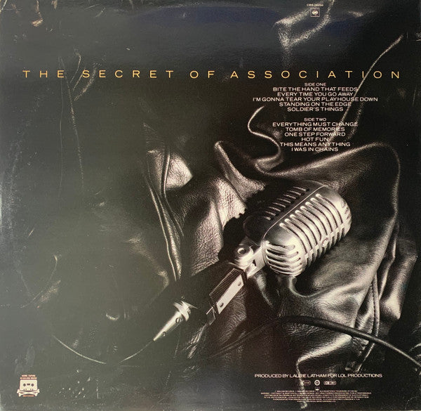 Paul Young. The Secret Of Association VG+VG - Ad-Astra Records