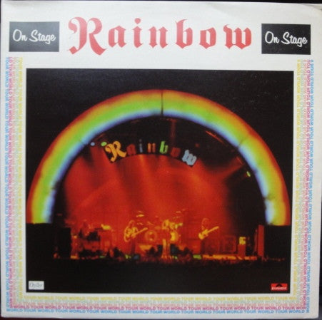 Rainbow. On Stage ( Stereo, Gatefold ) VG+VG | Ad-Astra Records