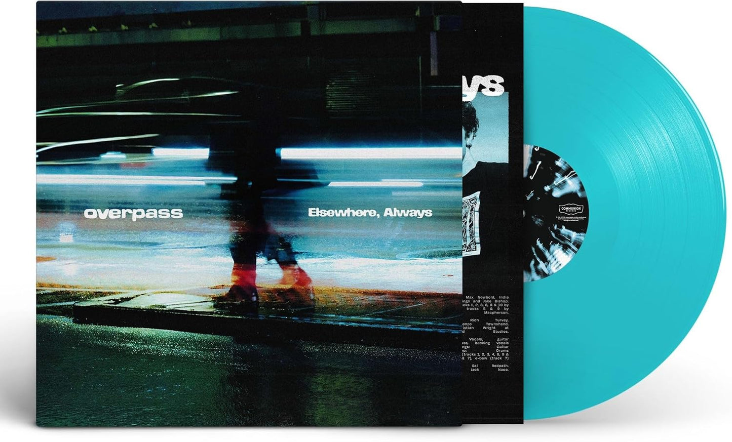 Overpass. Elsewhere, Always ( Ltd Edition Turquoise )