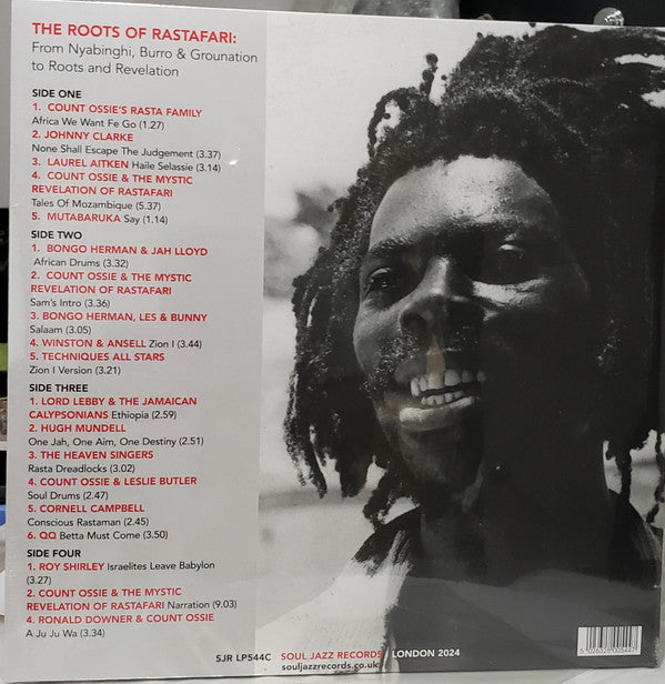 Various. Rastafari (The Dreads Enter Babylon 1955-83) Double Ltd Edition Blue Vinyl VG+VG+