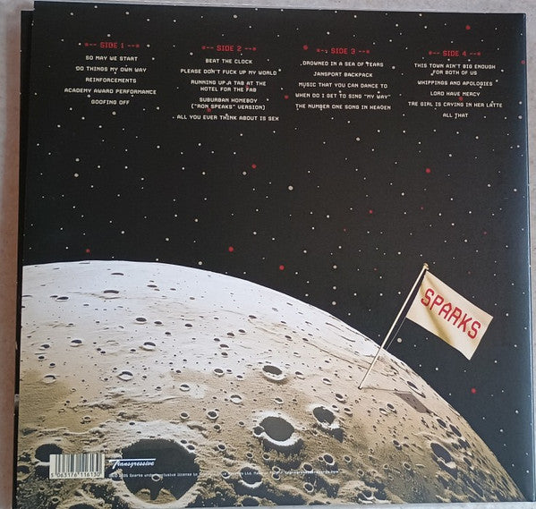 Sparks. Sparks Live On the Moon ( Double Ltd Edition Moon Coloured )