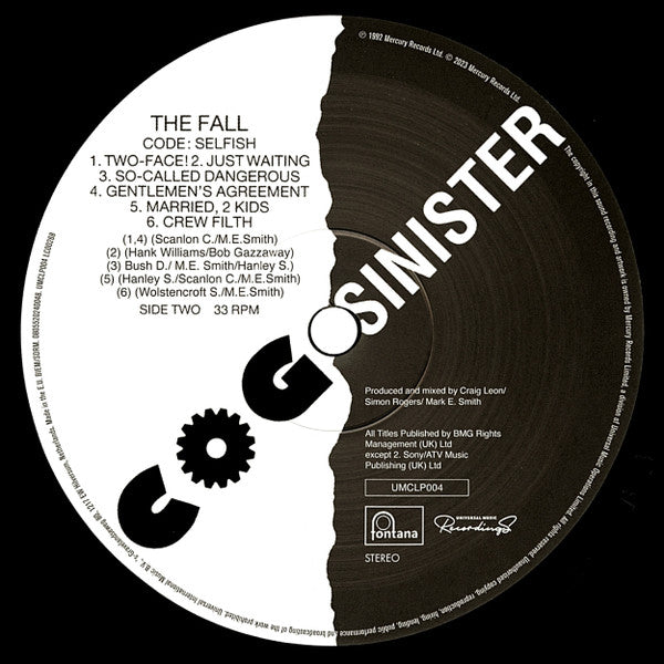 The Fall. Code : Selfish