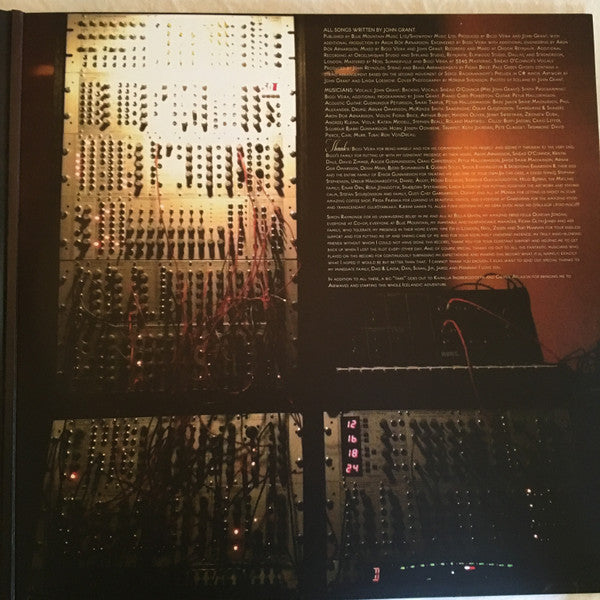 John Grant. Pale Green Ghosts ( Double Pale Green Vinyl No CD ) VG+VG