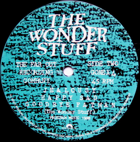 The Wonder Stuff. A Wish Away 12" 45rpm EP VG+ VG