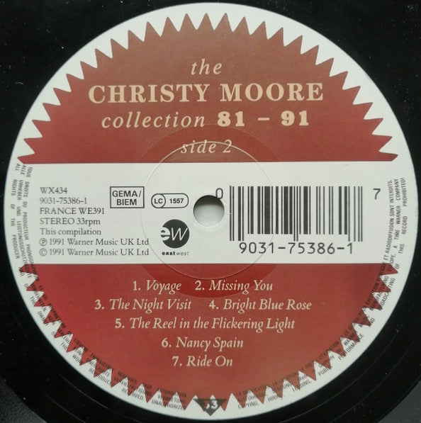 Christy Moore. The Christy Moore Collection 81 - 91 VG+VG