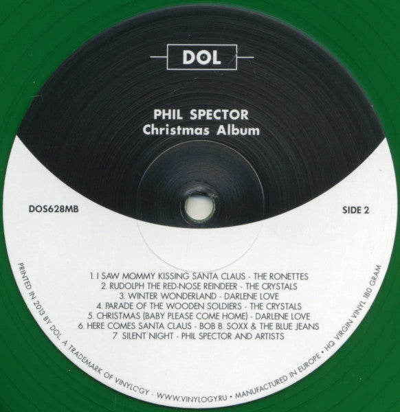 Various. The Phil Spector Christmas Album (A Christmas Gift For You Green Vinyl )