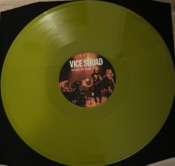 Vice Squad. The Riot City Years ( Yellow Vinyl )