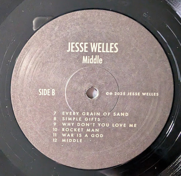 Jesse Welles. Middle ( Gatefold )