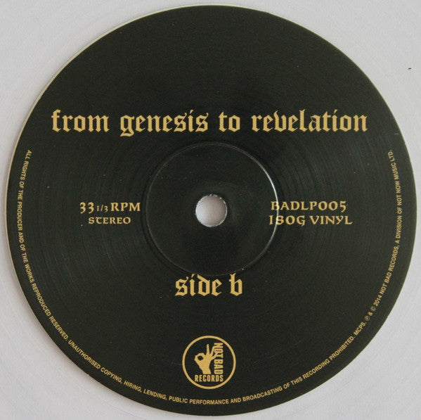 Genesis. From Genesis To Revelation ( Clear 180g )