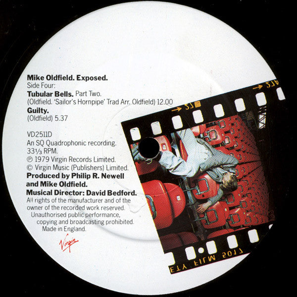 Mike Oldfield. Exposed ( Double Limited Edition, Quadraphonic, CBS Aston Pressing ) VG+VG - Ad-Astra Records