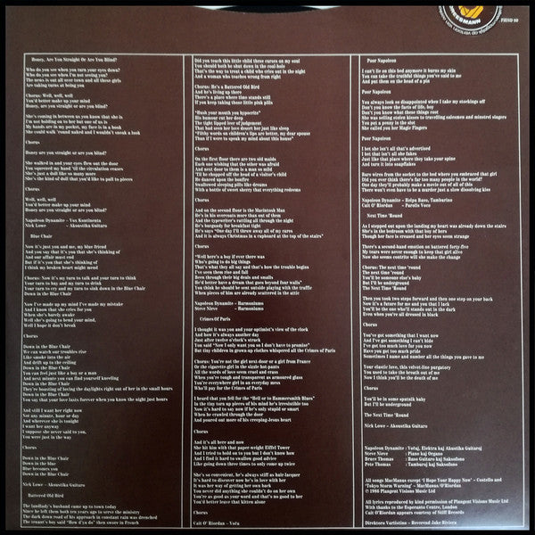 Elvis Costello And The Attractions. Blood & Chocolate ( Damont Pressing ) VG+VG - Ad-Astra Records