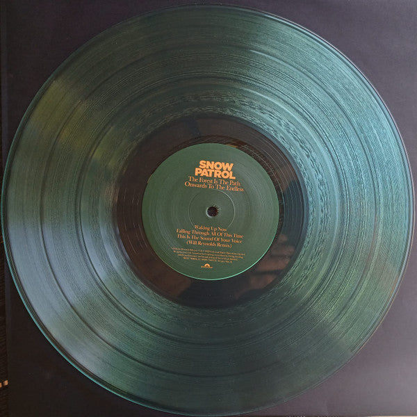 Snow Patrol. The Forest Is The Path: Onwards To The Endless 12" EP( Coke Bottle Clear Vinyl )