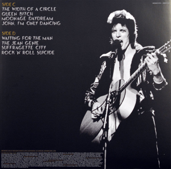 David Bowie. Live Santa Monica '72 ( Double Re Issue )