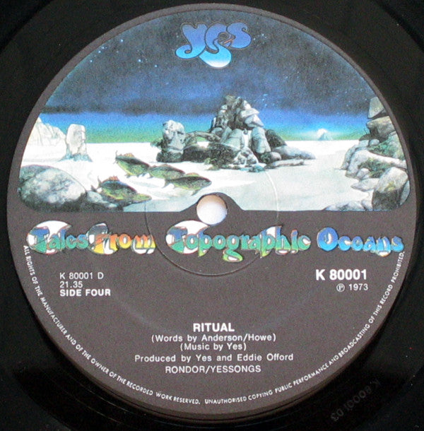 Yes. Tales From Topographic Oceans ( Double ) VG+VG