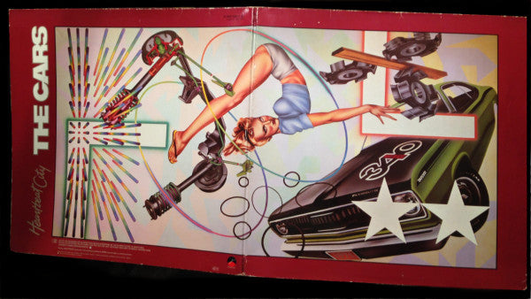 The Cars. Heartbeat City ( Gatefold )( Ex German Library ) VG+VG