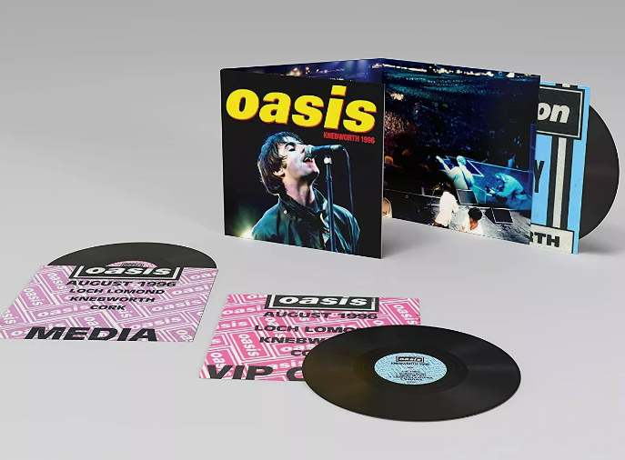 Oasis. Knebworth 1996 ( Triple Heavyweight Vinyl ) - Ad-Astra Records