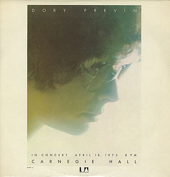 Dory Previn. Carnegie Hall ( Double ) VG+VG