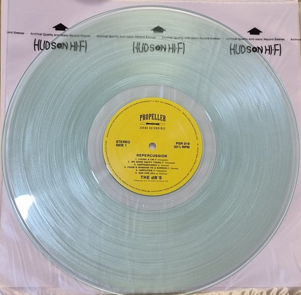 The dB's. Repercussion ( Ltd Edition Coke Bottle Clear Vinyl )