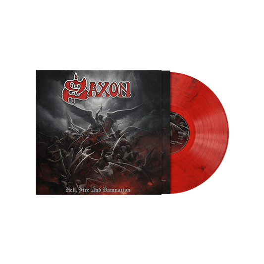 Saxon - Hell, Fire & Damnation (180g Red Marbled Vinyl)