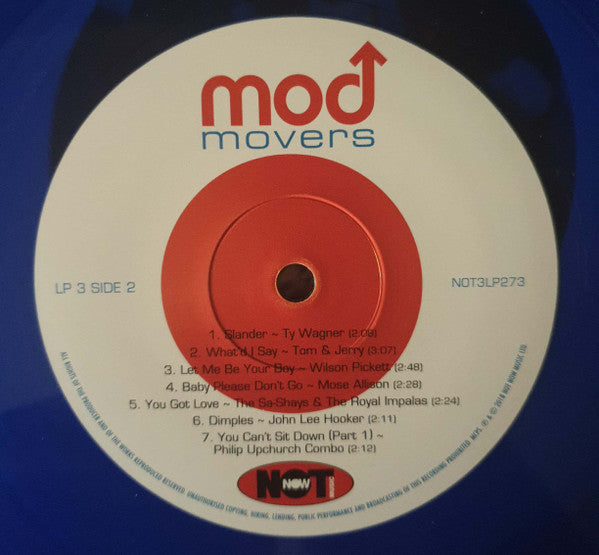 Various. Mod Movers ( Triple Blue Vinyl ) NM NM