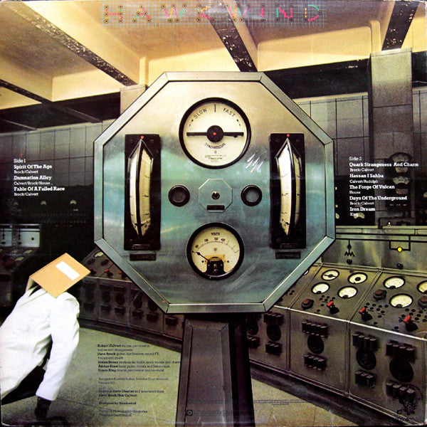 Hawkwind. Quark , Strangeness And Charm VG VG