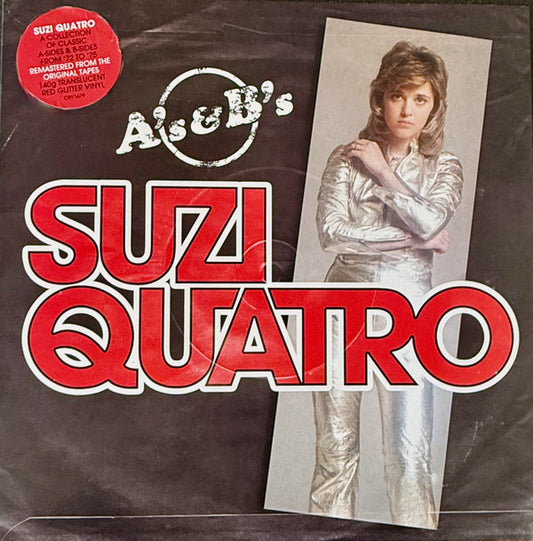 Suzi Quatro. A's & B's ( Remastered, Translucent Red Glitter Vinyl ) VG+VG+
