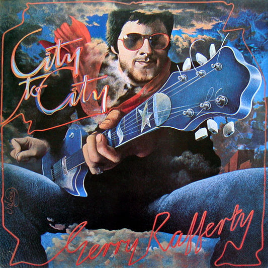 Gerry Rafferty. City To City ( Italian Issue  ) VG+VG - Ad-Astra Records