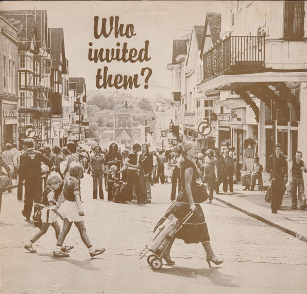 Various. Who Invited Them ? VG+VG - Ad-Astra Records