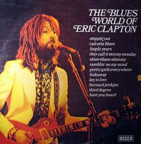 Various. The Blues World Of Eric Clapton VG+VG - Ad-Astra Records