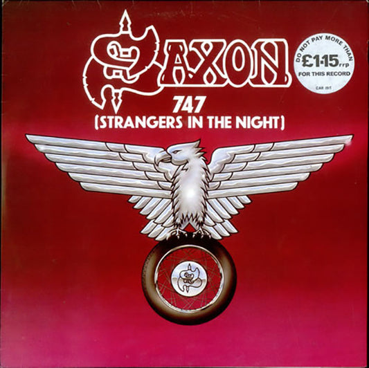 Saxon. 747 (Strangers In The Night) 12" 45rpm VG+VG