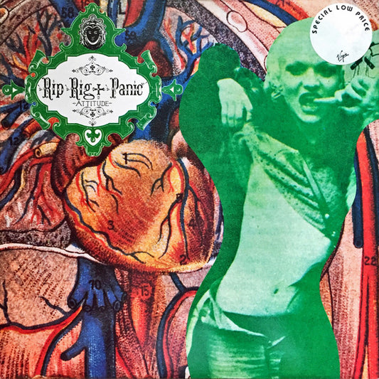 Rip Rig & Panic. Attitude ( Re Issue ) VG+VG