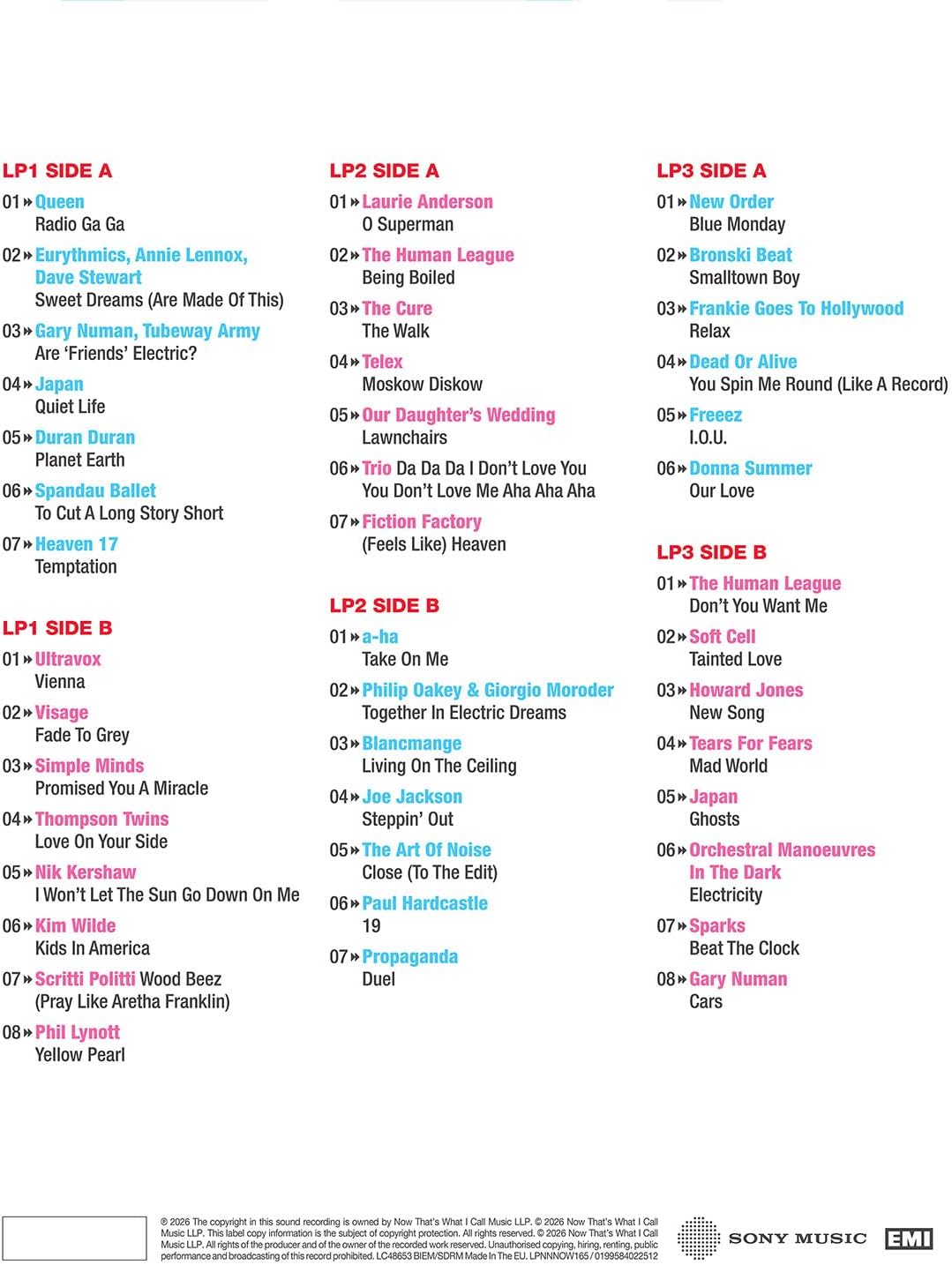 NOW That’s What I Call An Era - (Feels Like) Heaven: 1978-1985 Colour vinyl, Box Set Release Date 13th March - Ad-Astra Records