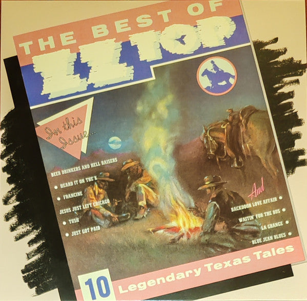ZZ Top. The Best Of ( Ltd Edition Blue Jean Vinyl ) - Ad-Astra Records
