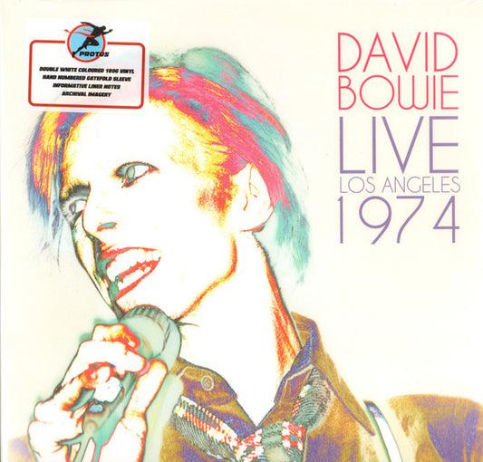 David Bowie. Live Los Angeles 1974 ( Double White 180g Vinyl )