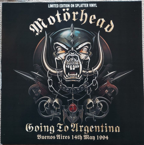Motorhead. Going To Argentina ( Orange / Black Splatter Ltd To Only 500 Copies )