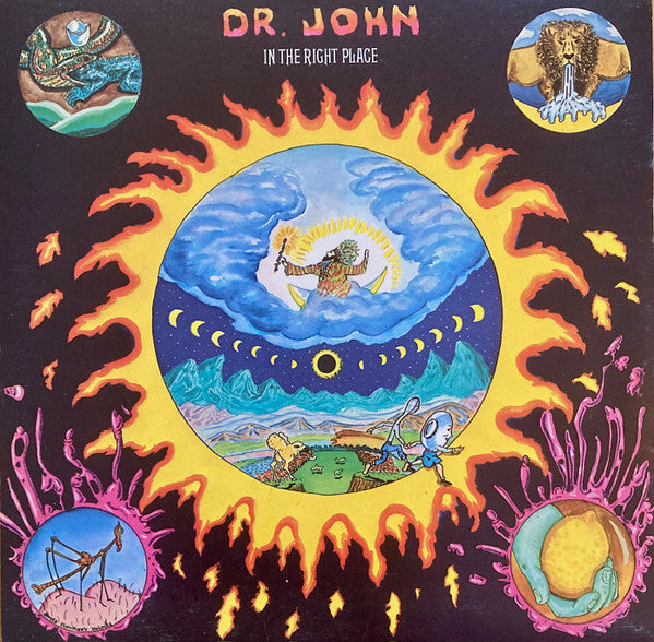 Dr. John. In The Right Place ( Tri-Fold Sleeve ) VG+VG - Ad-Astra Records