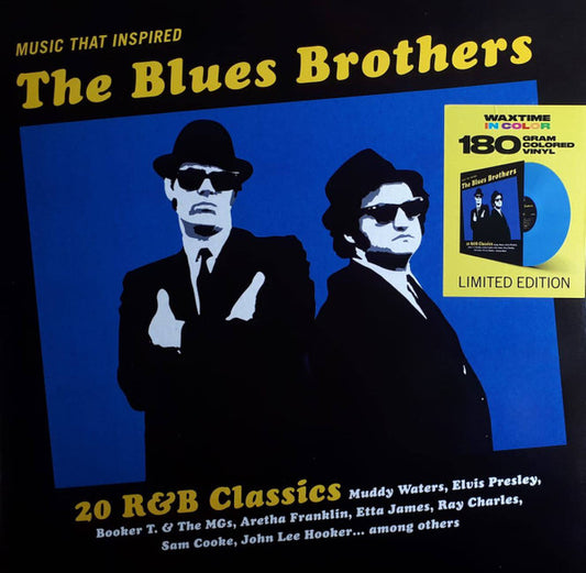 Various. Music That Inspired The Blues Brothers ( Ltd Edition Blue Vinyl )