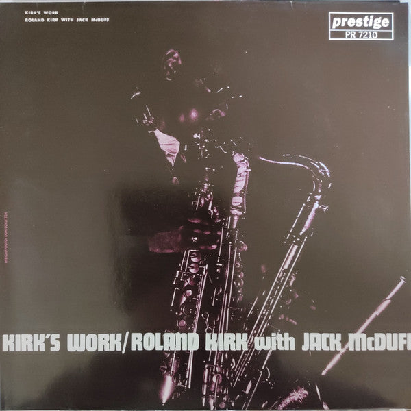 Roland Kirk with Jack McDuff.  Kirk's Work ( German Issue ) VG+VG