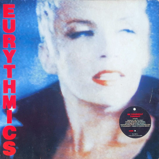 Eurythmics. Be Yourself Tonight VG+VG - Ad-Astra Records