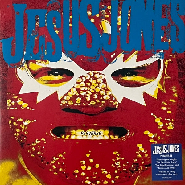 Jesus Jones. Perverse ( 140g Blue Vinyl )