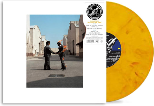 Pink Floyd. Wish You Were Here (50th Anniversary) Yellow Flame Vinyl Pre Order Release Date December 12th