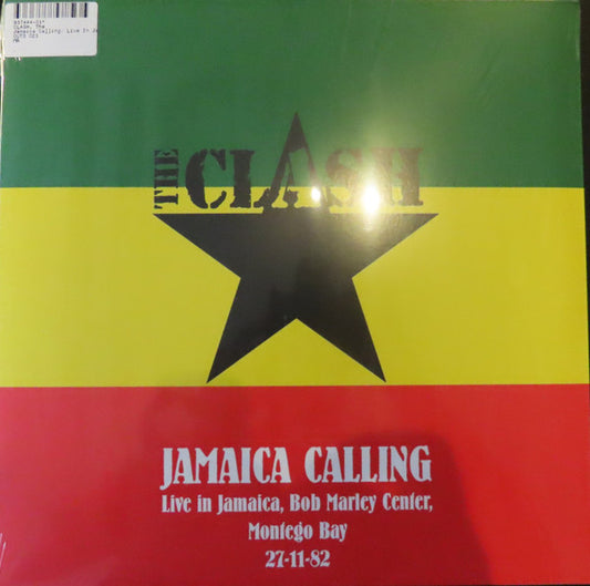 The Clash. Jamaica Calling ( Live Jamaica 27. 11. 82 - Bob Marley Centre , Montego Bay ) Yellow Vinyl
