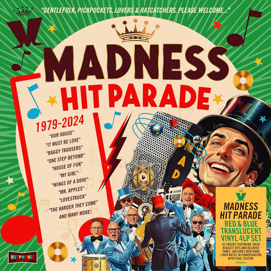 Madness. Hit Parade Box Set ( Colour 4 LP )