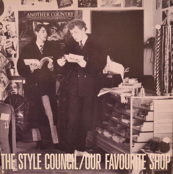 The Style Council. Our Favourite Shop ( + Poster ) VG+VG - Ad-Astra Records