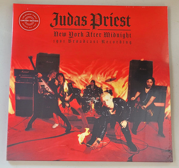 Judas Priest. New York After Midnight ( Double Red Vinyl. Recorded live at the Palladium, New York, USA on 23 July 1981. )