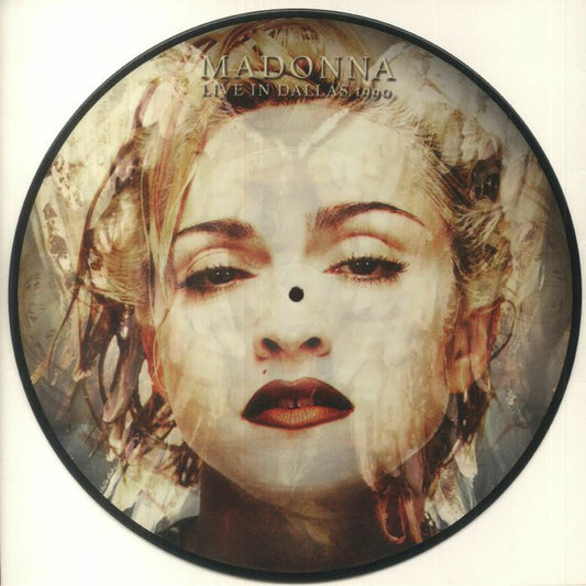 Madonna.  Live In Dallas 1990 ( Limited Edition, Picture Disc. )