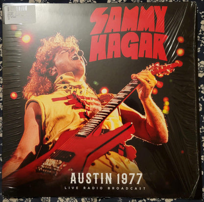 Sammy Hagar.  Austin 1977  ( Red Splatter Vinyl ) - Ad-Astra Records